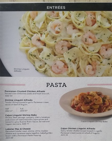 red lobster menu take out